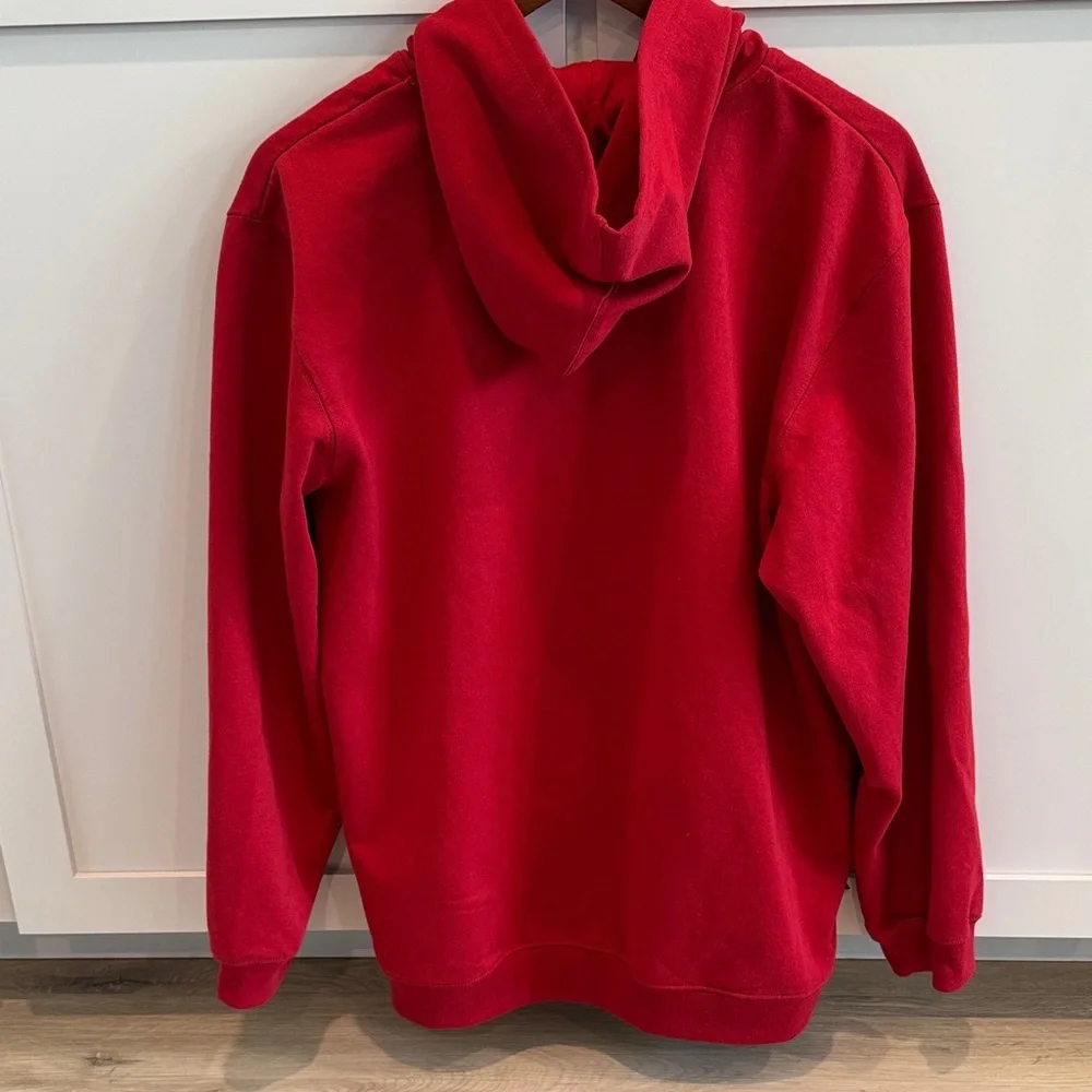 Jordan Red Zip Up Sweater - Picture 2 of 5